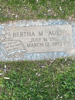 Bertha M Austin 