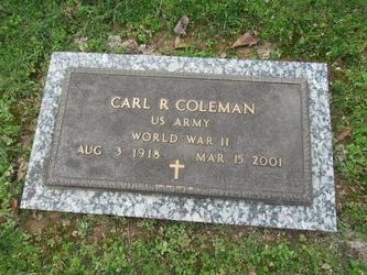 Carl R Coleman 