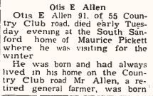 Otis Edgar Allen 