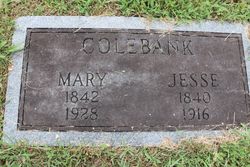 Mary C <I>Lohr</I> Colebank 