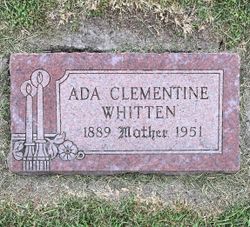 Ada Clementine <I>Kilgo</I> Whitten 