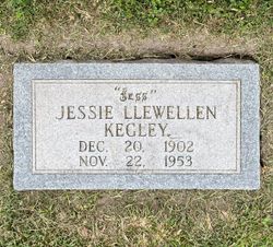 Jessie Marie <I>Lewellen</I> Kegley 