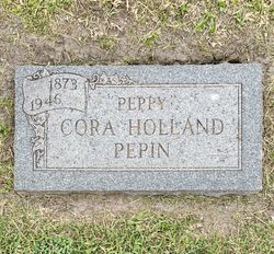 Cora <I>Holland</I> Pepin 