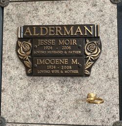 Imogene “Jean” <I>Montgomery</I> Alderman 