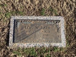 Lois Erma <I>Watkins</I> Barr 
