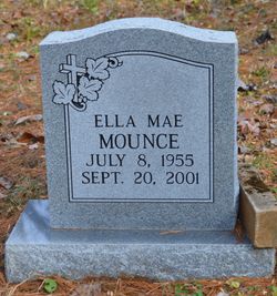 Ella Mae <I>Haney</I> Mounce 