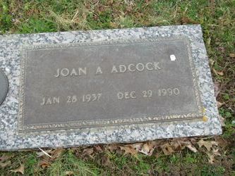 Joan <I>Alsup</I> Adcock 