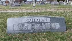 Elizabeth Aline <I>Coomes</I> Callahan 