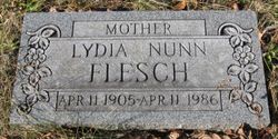 Lydia Myrtle <I>Nunn</I> Flesch 