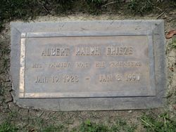 Albert Ralph Frieze 