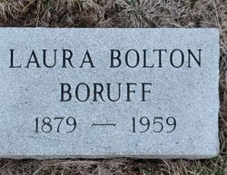 Laura Alice <I>Bolton</I> Boruff 