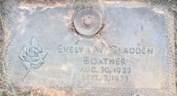 Evelyn Lucille <I>Weaver</I> Gladden Boatner 