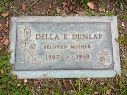 Idella Elizabeth “Della” <I>Dutton</I> Dunlap 