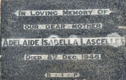 Adelaide Isabella <I>McHugh</I> Lascelles 