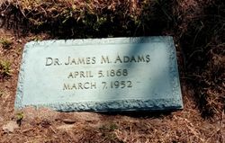 Dr James M. Adams 