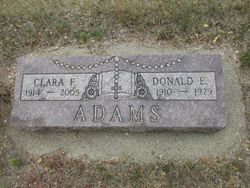 Clara F. <I>Krogman</I> Adams 