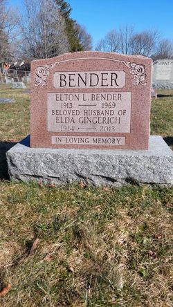 Elda <I>Gingerich</I> Bender 