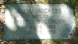 Emma <I>Vickers</I> Coburn 