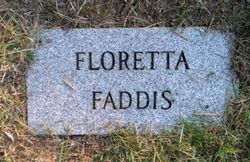 Floretta (Flora) Belle <I>Collins</I> Faddis 