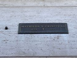 Mathilda S Grinstead 