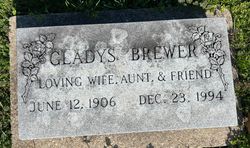 Gladys L <I>Rohr</I> Brewer 
