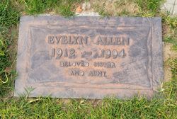 Evelyn <I>Madison</I> Allen 
