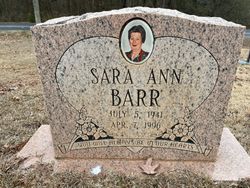 Sara Ann <I>Edwards</I> Barr 