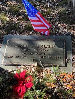 Albert J Le Claire 