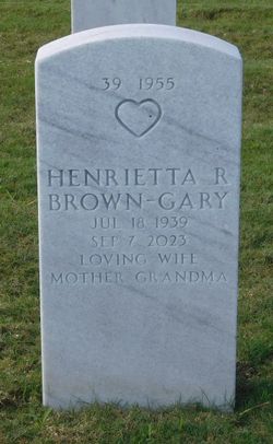 Henrietta <I>Rhaney</I> Brown-Gary 