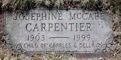 Josephine <I>McCabe</I> Carpentier 