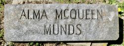Alma Estelle <I>McQueen</I> Munds 