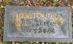 Vera <I>Drew</I> Alford 