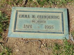 Emma M <I>Gruber</I> Clendening 