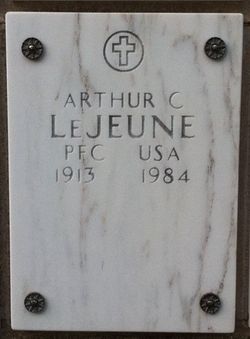 PFC Arthur Gleason LeJeune 