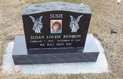 Susan Louise “Susie” <I>Belohlavek</I> Rehbein 