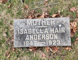 Isabella J. <I>Hair</I> Anderson 