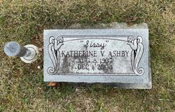 Katherine V “Sissy” Ashby 