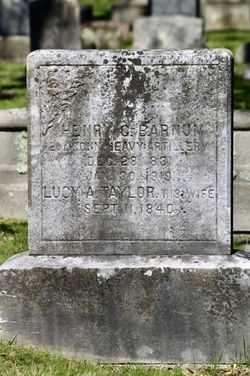 Lucy A <I>Taylor</I> Barnum 