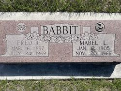 Mabel Letitia <I>Thorp</I> Babbit 