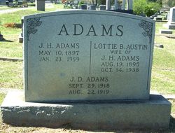 Lottie Belle <I>Austin</I> Adams 