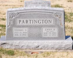Emma Bernardine <I>Fritz</I> Partington 