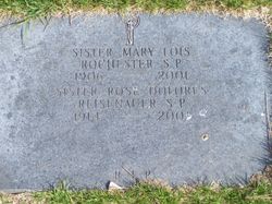 Sr Mary Annie Lois Rochester 