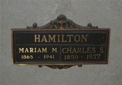 Mariam May <I>Smith</I> Hamilton 