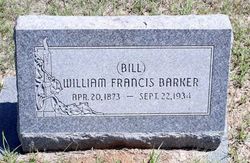 William Francis “Bill” Barker 