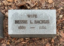 Bessie Opal <I>Linn</I> Backus 