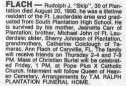 Rudolph Julius “Skippy” Flach Jr.