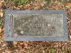 Dorothy Evelyn <I>Moore</I> Foster 