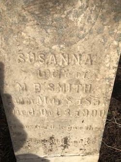 Susanna “Susan” <I>Jenrette</I> Smith 