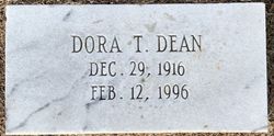 Dora Ethel <I>Towns</I> Dean 
