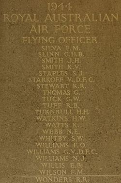 Flying Officer Frederick Owen Williams 